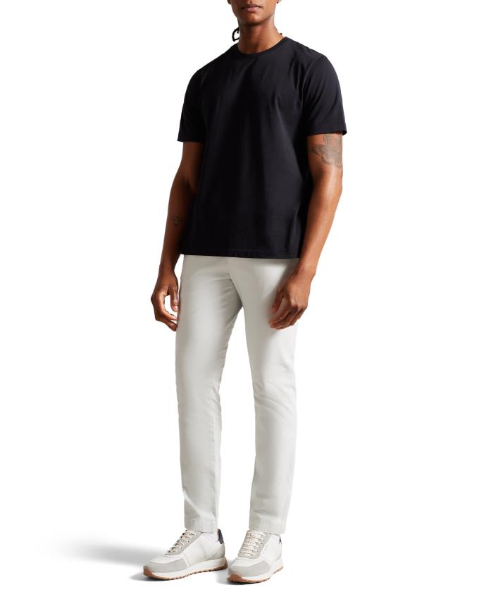 Pantalon Chino Ted Baker Slim Grise Clair Homme | TVV-14894240